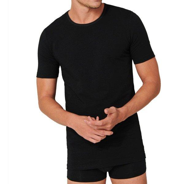 Schiesser 4er Pack Bio Baumwolle T-Shirt  