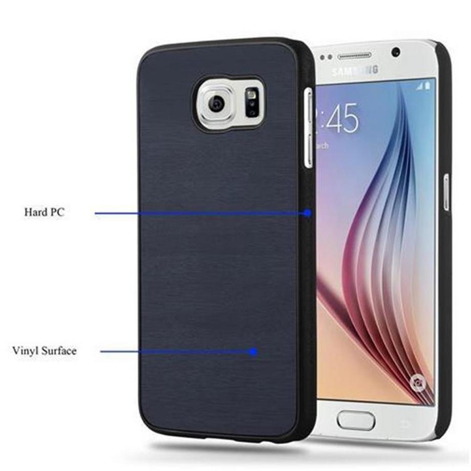 Cadorabo  Hülle für Samsung Galaxy S6 Hard Case in Holz Optik 