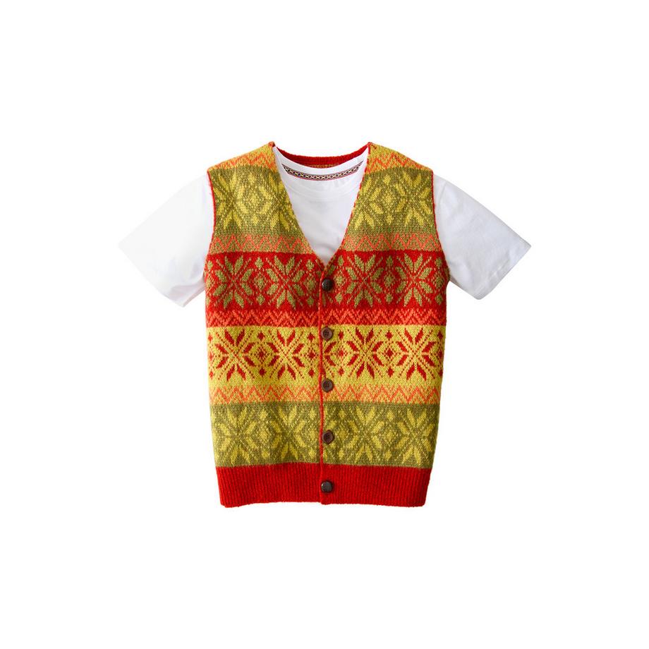 Joe Browns Funky Strickweste mit Norwegermuster  