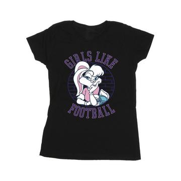 Tshirt GIRLS LIKE FOOTBALL