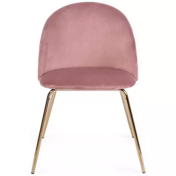 Polsterstuhl Tanya Velvet Pink