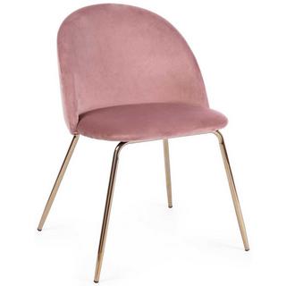 mutoni Polsterstuhl Tanya Velvet Pink  