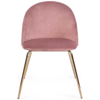 mutoni Polsterstuhl Tanya Velvet Pink  