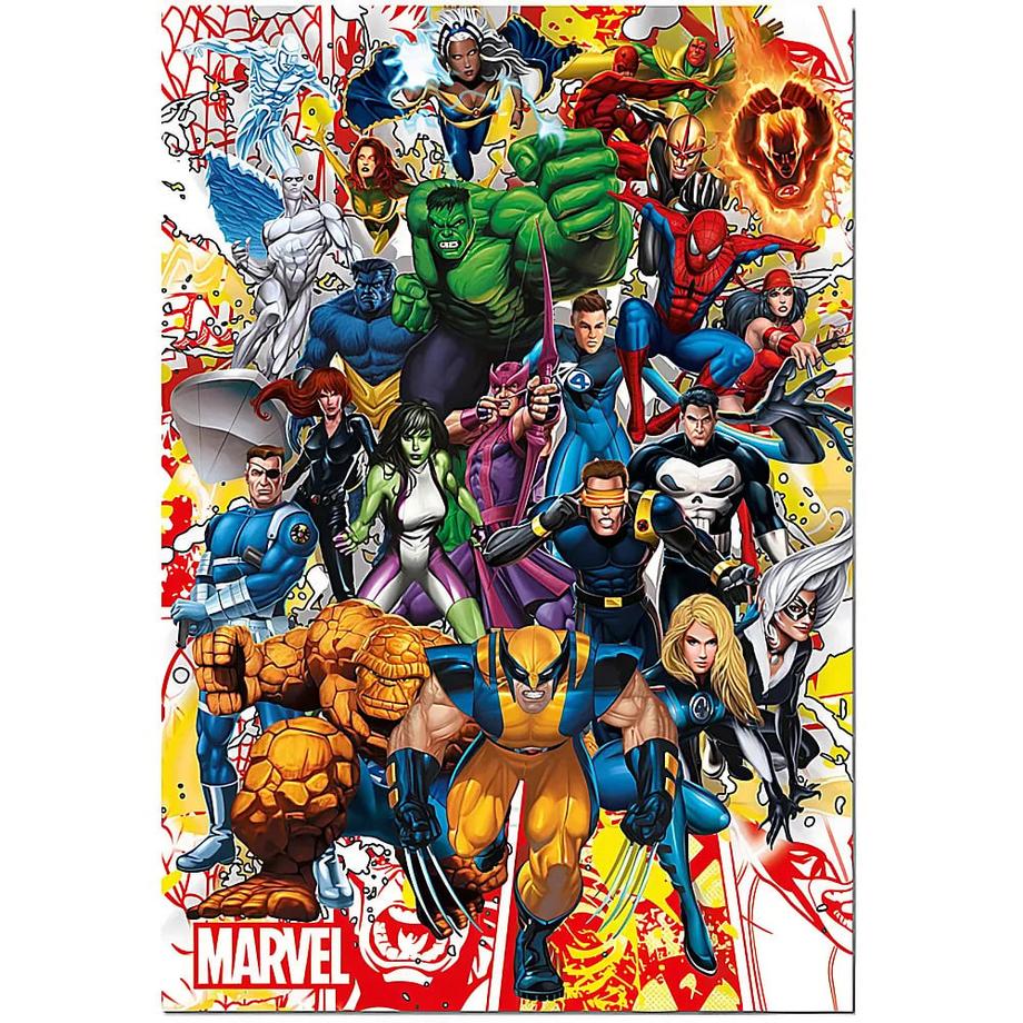 Educa  Puzzle Marvel Heroes (500Teile) 