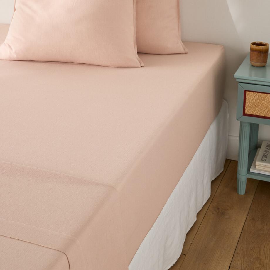 La Redoute Intérieurs Clara Baumwollflanell Fixleintuch  