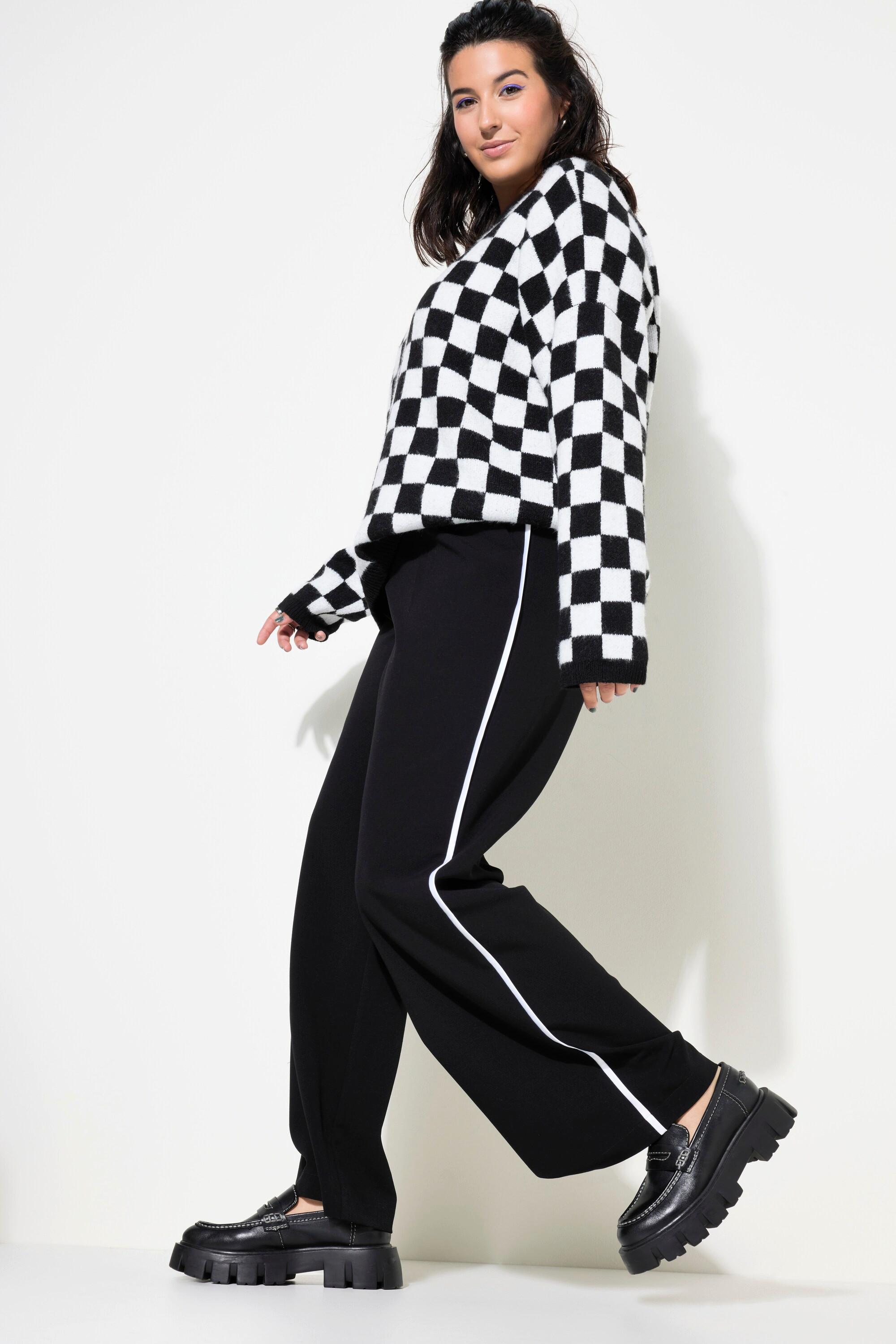 Studio Untold Pantalon de tailleur Taille haute Passepoil sur les côtés  