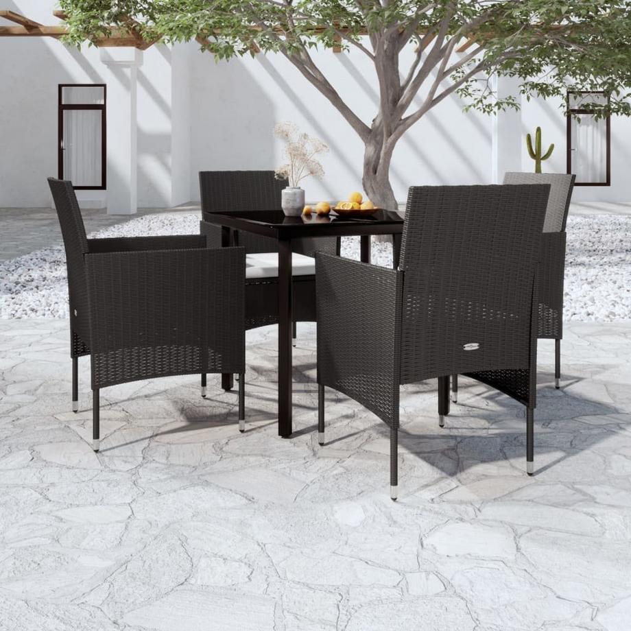 VidaXL Garten essgruppe poly-rattan  