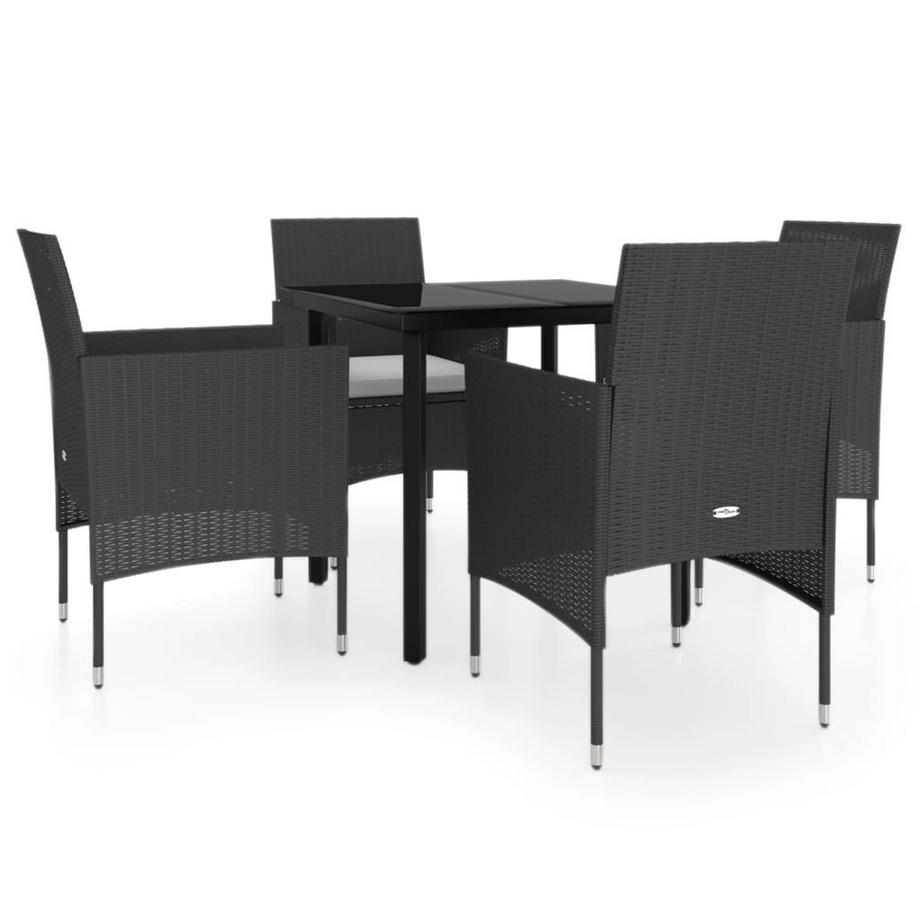 Garten essgruppe poly-rattan