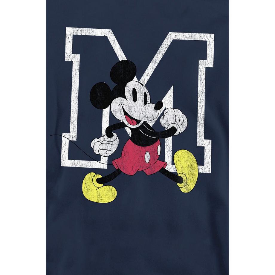 Disney Mickey Mouse Imprimé Graphique Col Rond Sweatshirt  