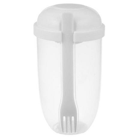 Northio Lunch Box avec Récipient à Sauce et Fourchette - Blanc  