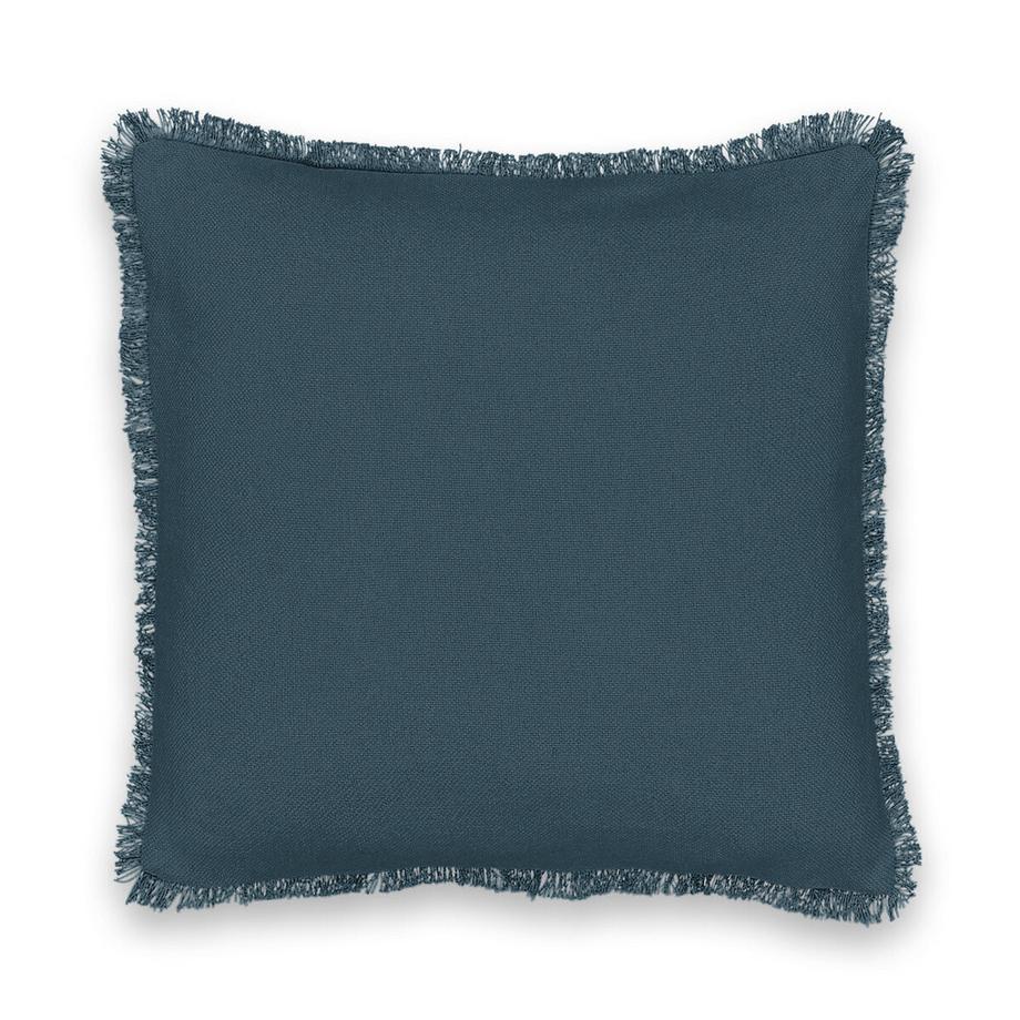 Housse de coussin coton natté