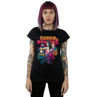 DC COMICS Super Powers T-Shirt Stampa Grafica  