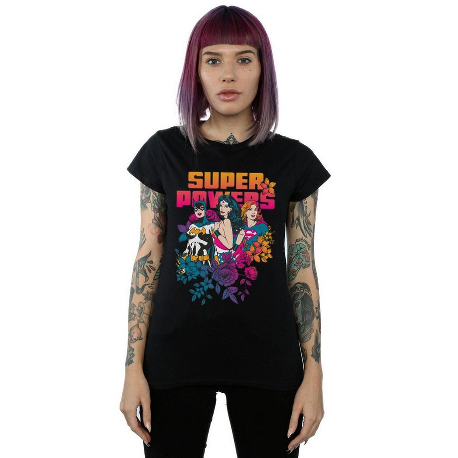 DC COMICS Super Powers Grafikdruck T-Shirt  