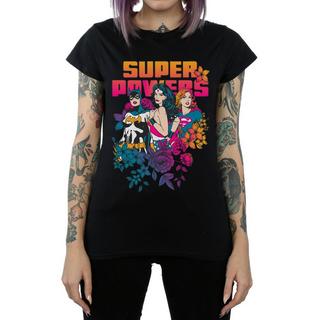 DC COMICS Super Powers T-Shirt Stampa Grafica  