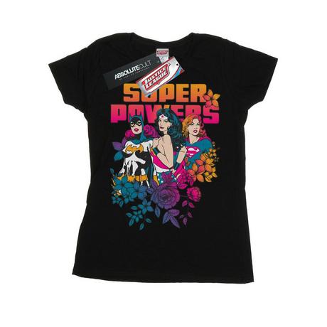 DC COMICS Super Powers T-Shirt Stampa Grafica  