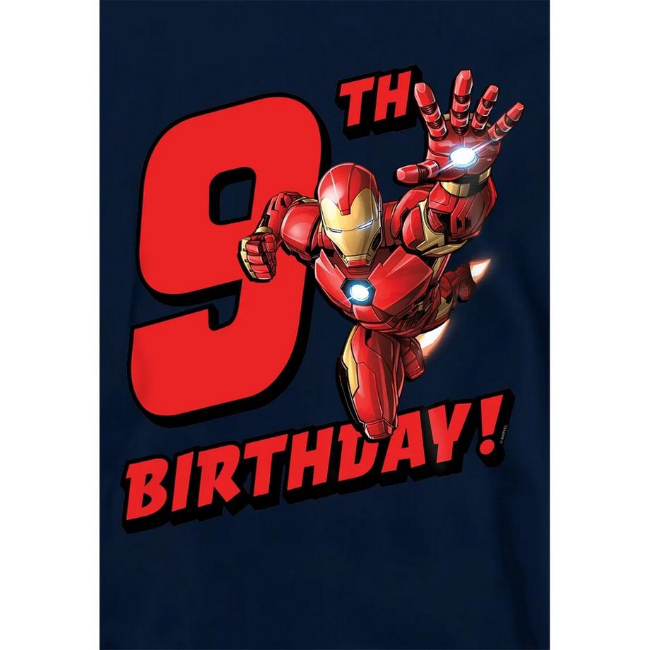 MARVEL  Sweat À Capuche 9ème Anniversaire Motif Iron Man 