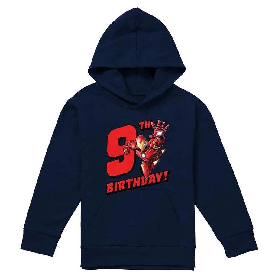 Sweat À Capuche 9ème Anniversaire Motif Iron Man
