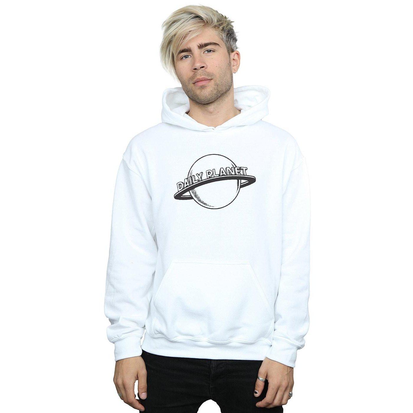 DC COMICS Daily Planet Sweat à Capuche Imprimé  