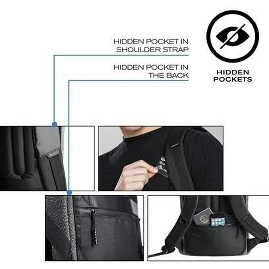 XD Designs Bobby Urban Lite Anti-Diebstahl Rucksack  