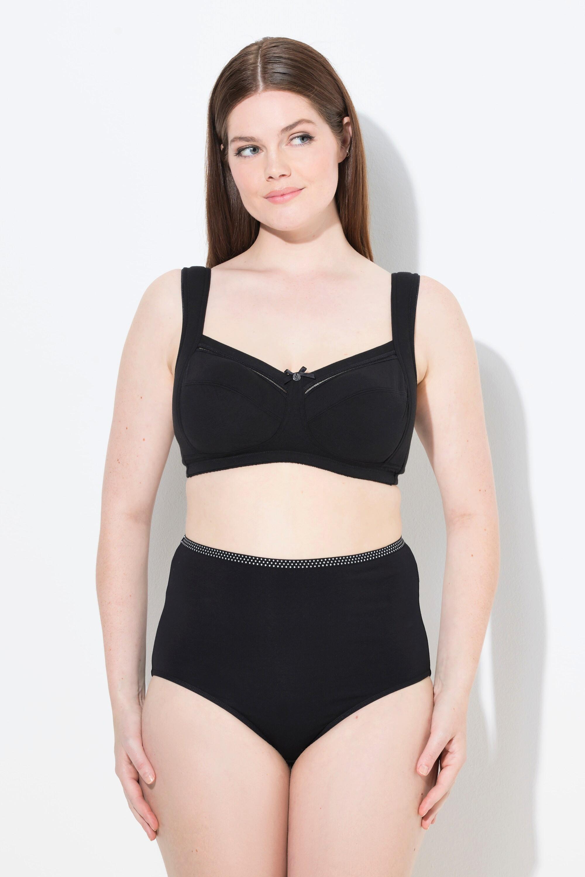 Ulla Popken Soutien-gorge de maintien sans armatures dentelle  