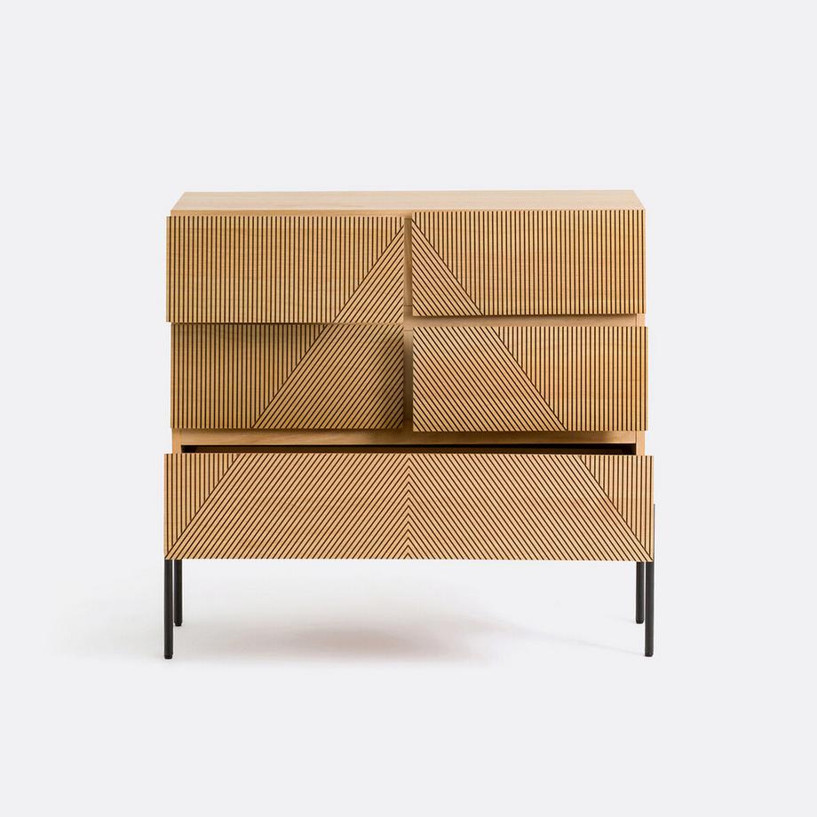 La Redoute Intérieurs Kommode Lodge mit 5 Schubladen  