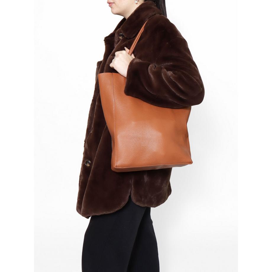 Gave Lux Borsa a tracolla in pelle dollar  