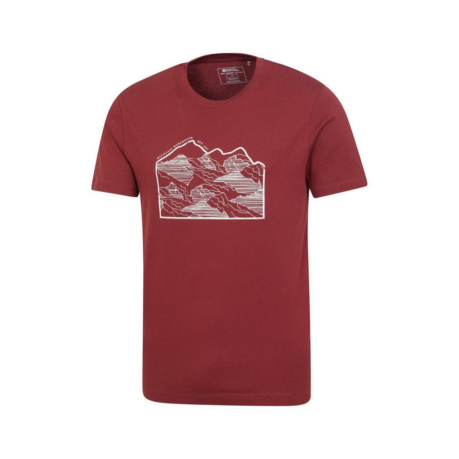Mountain Warehouse T-Shirt Imprimé Graphique Montagne  