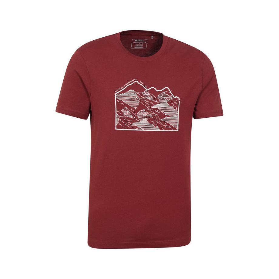 Mountain Warehouse T-Shirt Imprimé Graphique Montagne  