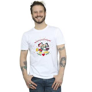 Disney T-shirt Happy Holidays Mickey et Minnie Mouse  