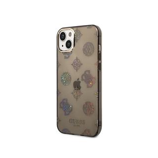 GUESS  Coque pour iPhone 14 TPU Peony 