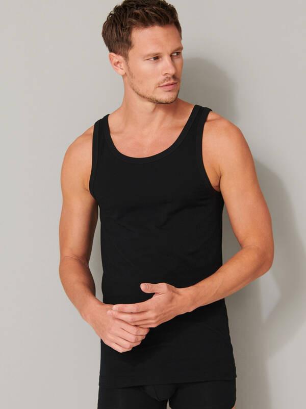 Schiesser Cotone Organico Canottiera Confezione da 2  