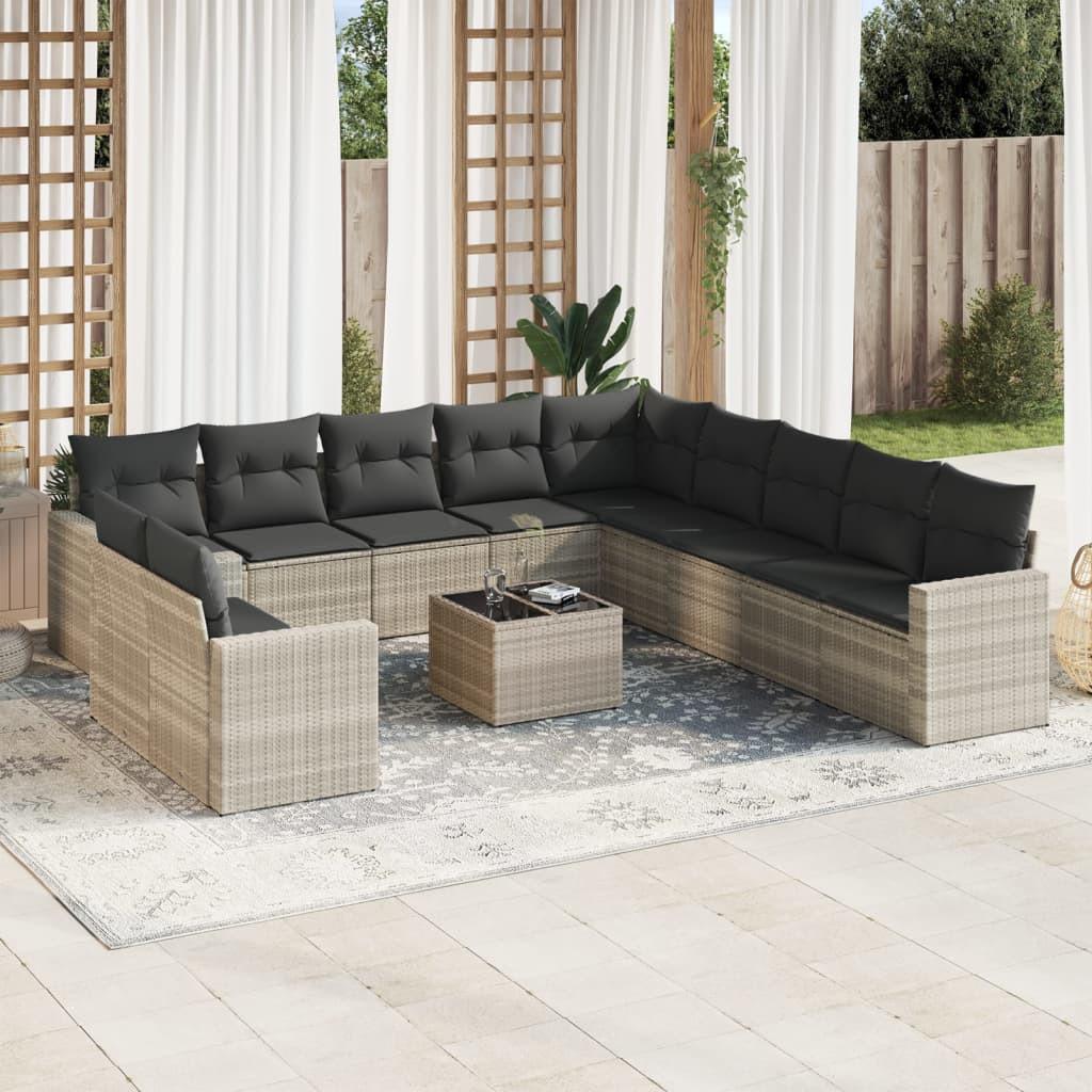 VidaXL Garten sofagarnitur poly-rattan  