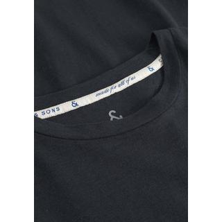 Colours & Sons Leinenmischung Regular Fit T-Shirt  