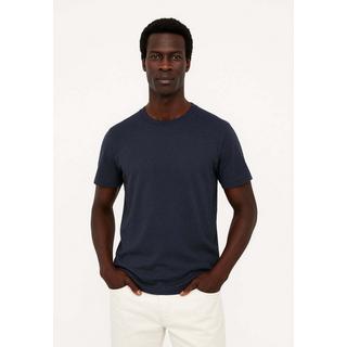 Colours & Sons Leinenmischung Regular Fit T-Shirt  