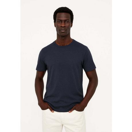 Colours & Sons Leinenmischung Regular Fit T-Shirt  