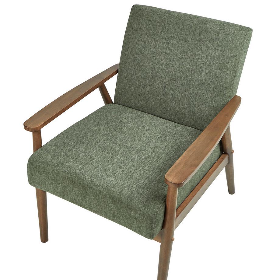 Beliani Fauteuil en Tissu Rétro ESRUM  