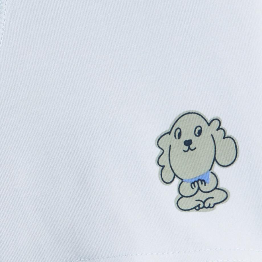 La Redoute Collections  Lot de 5 boxers en coton imprimé chien 