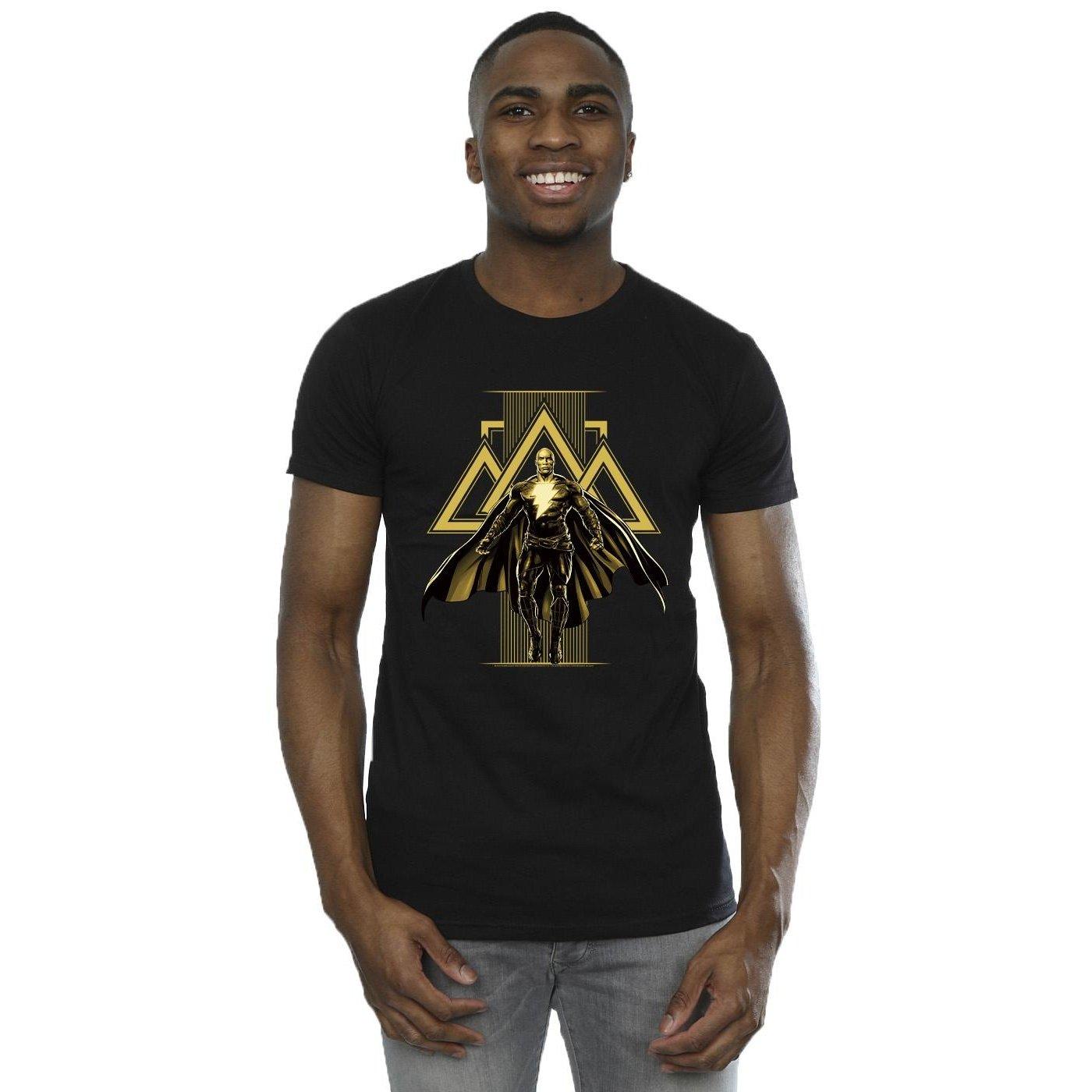 DC COMICS  Black Adam Rising Golden Symbols TShirt 