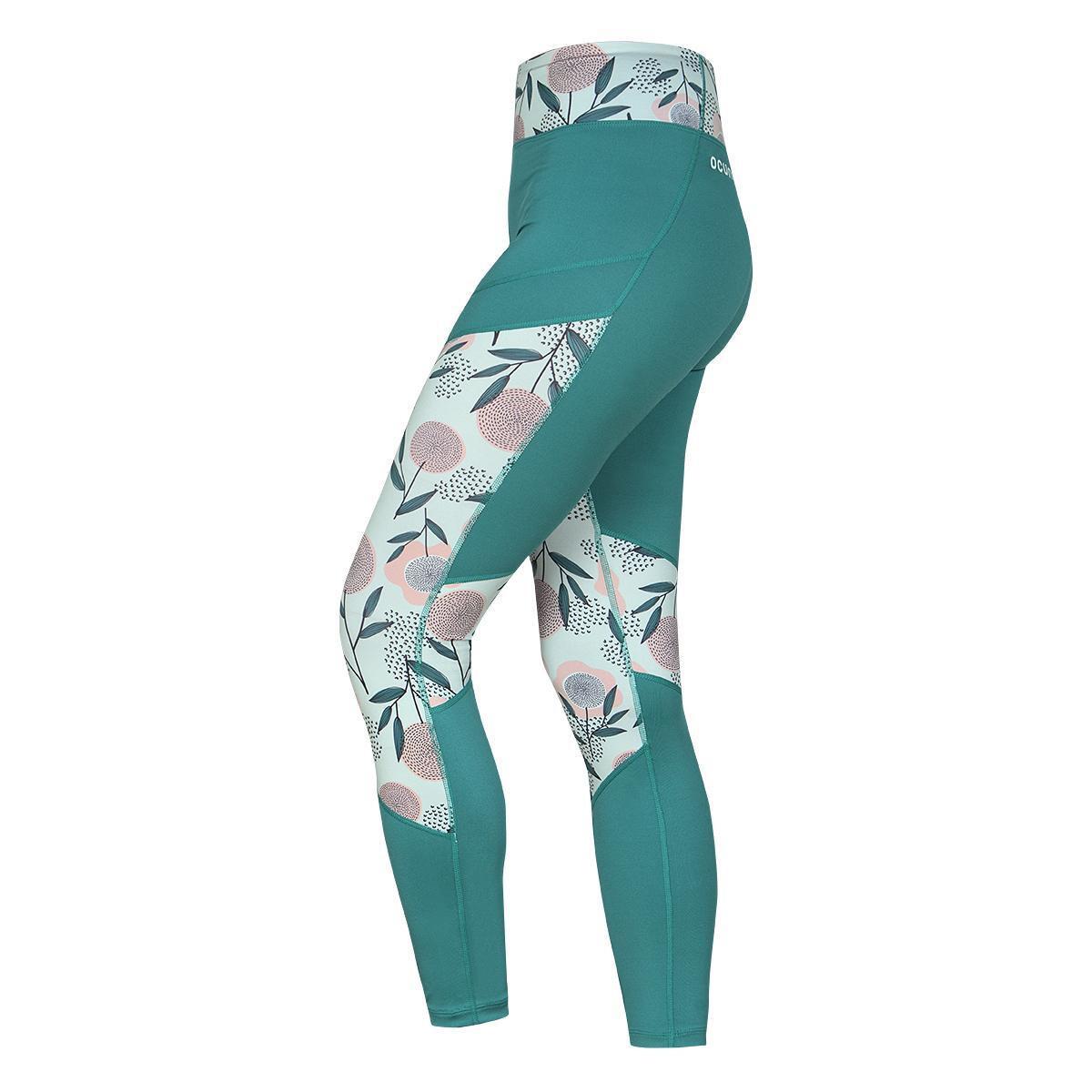 Ocun Rhea Leggings mit Blumenmuster  