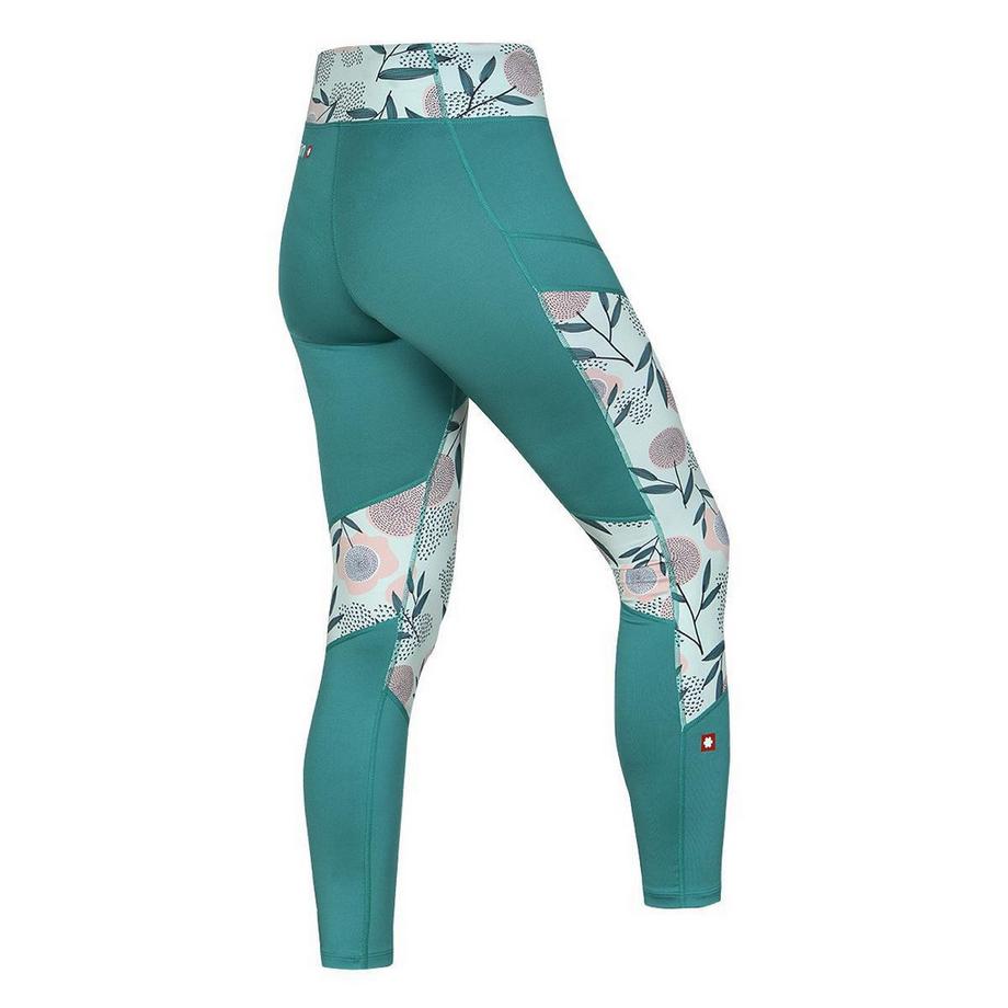 Ocun Rhea Leggings con motivo floreale  