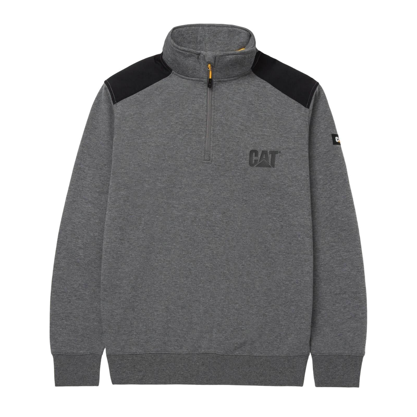 Caterpillar  Sweatshirt mit kurzem Reißverschluss 