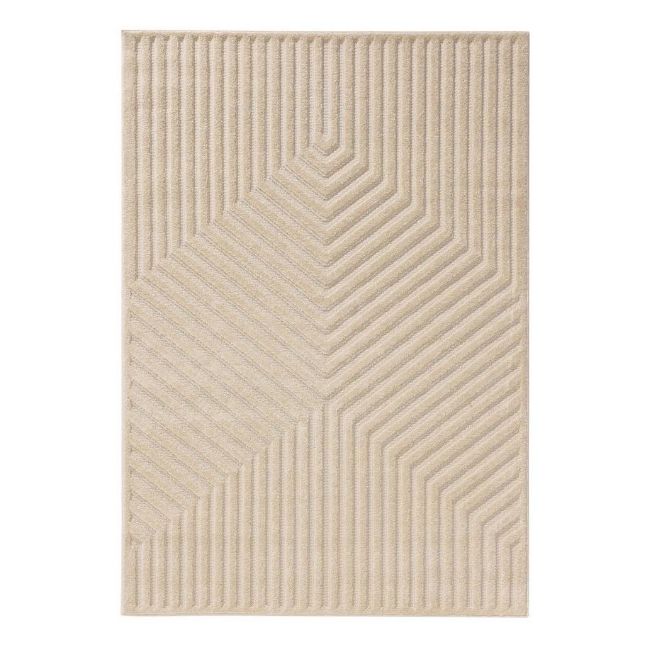 Benuta Teppich Leo Cream  