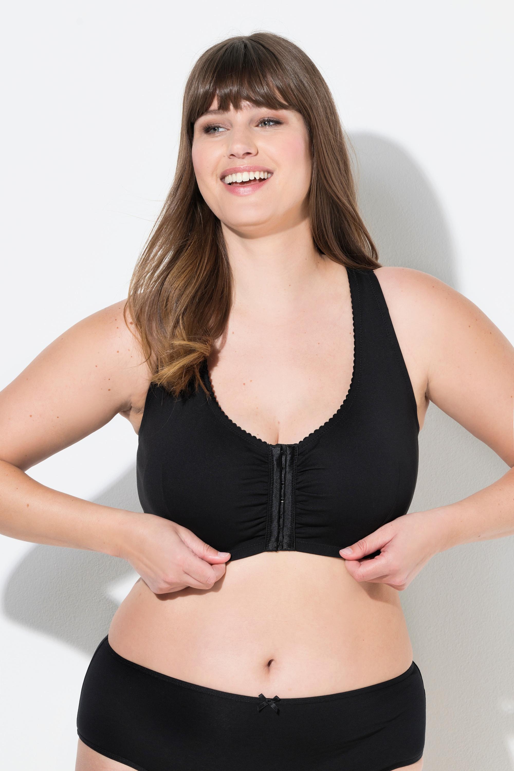 Ulla Popken Brassière Allaitement Fermeture Devant Bonnet C/D  