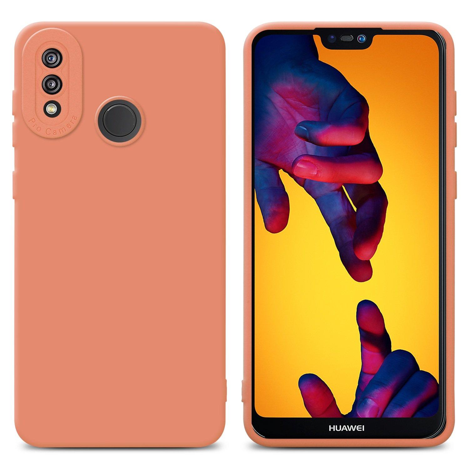 Cadorabo  Housse compatible avec Huawei P20 LITE 2018 / NOVA 3E - Coque de protection en silicone TPU flexible 