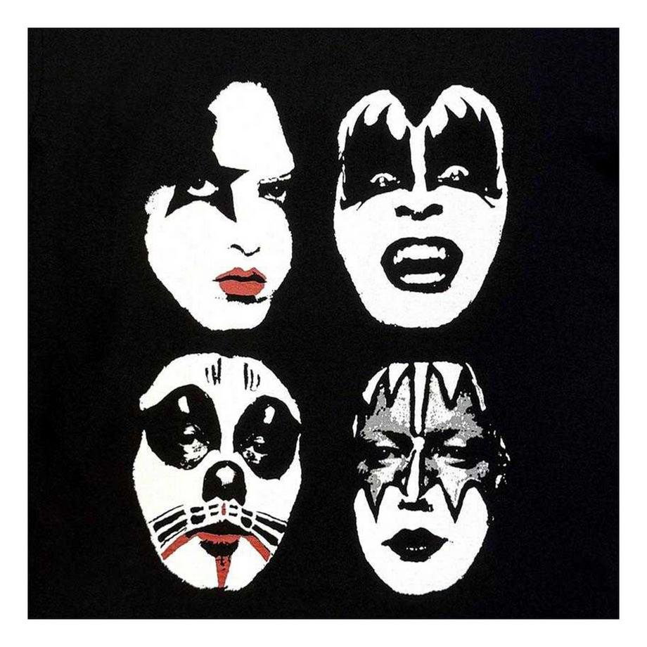 KISS T-Shirt Motif Visage 3D  