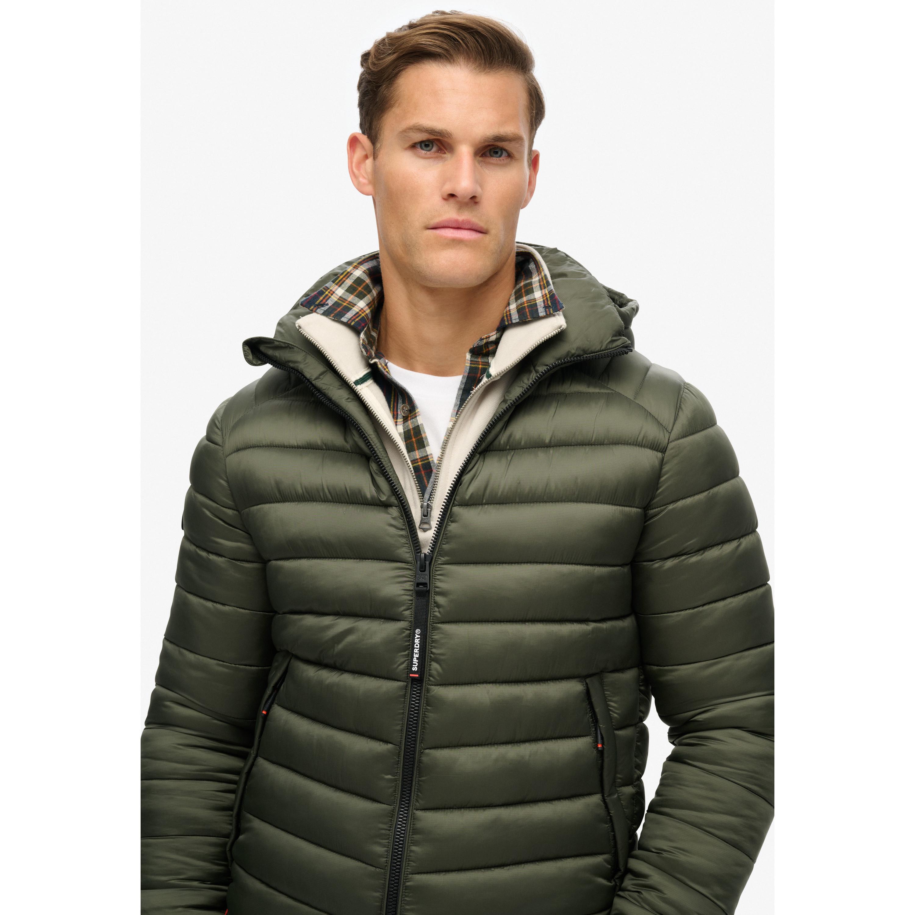 Superdry Fuji Sport Kapuzen Daunenjacke  