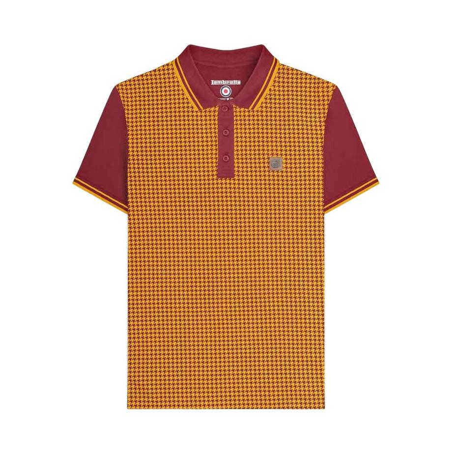 Maglietta Polo Pied De Poule