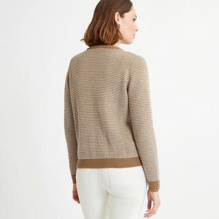La Redoute Collections  Cardigan col rond en grosse maille 