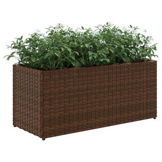 VidaXL Pflanzkübel poly-rattan  