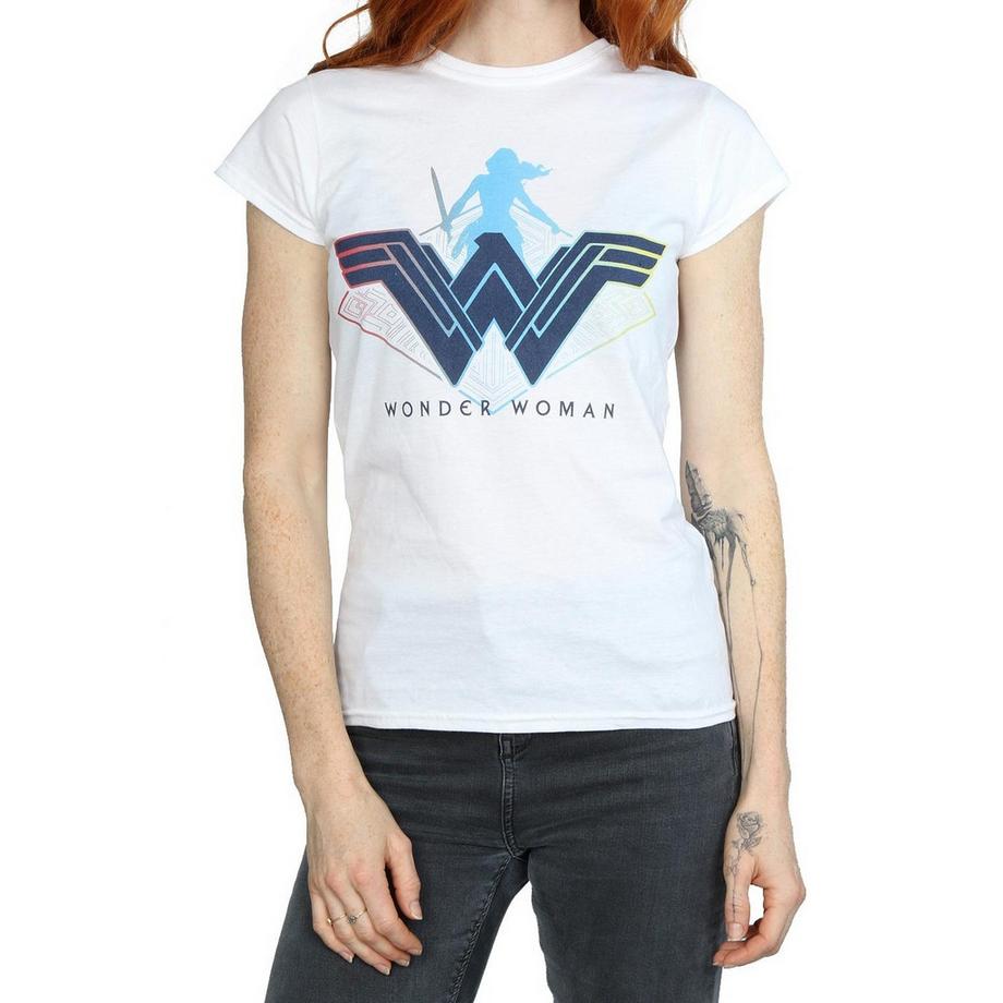 DC COMICS Wonder Woman Logo T-Shirt Imprimé  